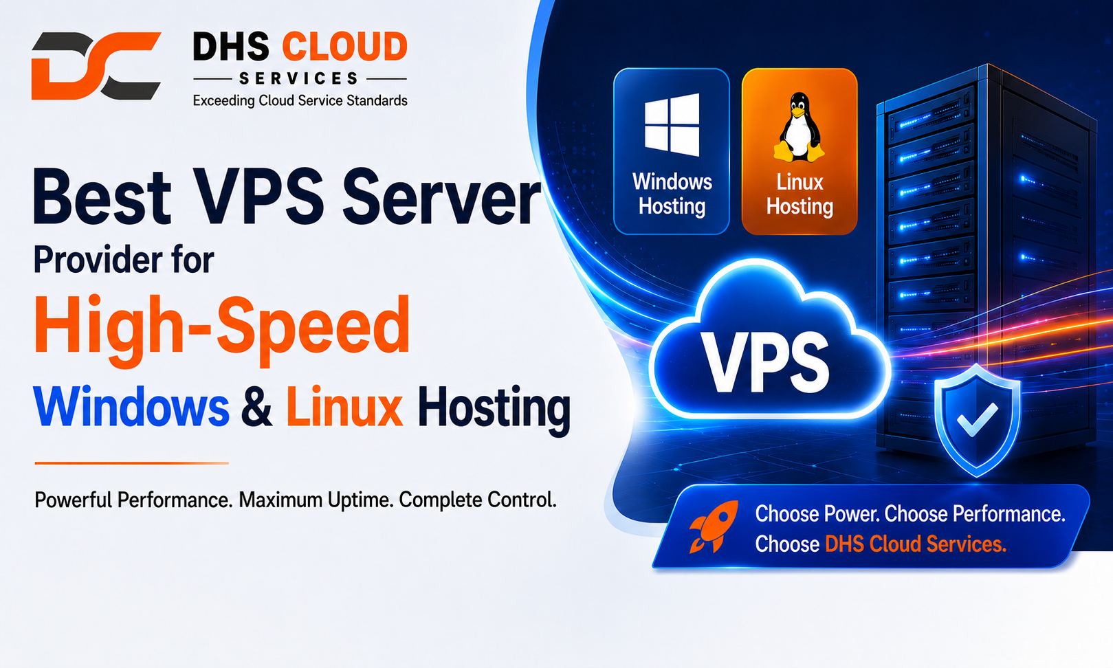 Best VPS Server Provider for High-Speed Windows & Linux Hosting